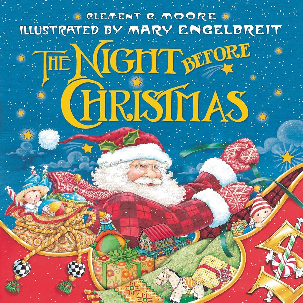 The Night Before Christmas: A Christmas Holiday Book for Kids cover image