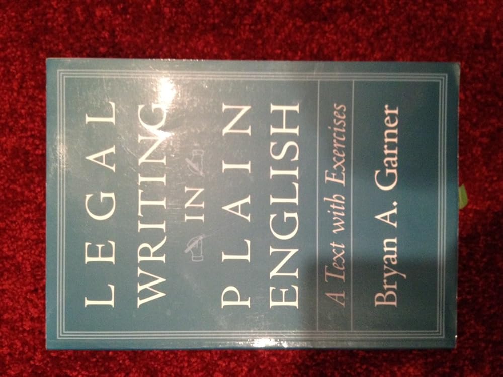Legal Writing in Plain English: A Text With Exercises cover image