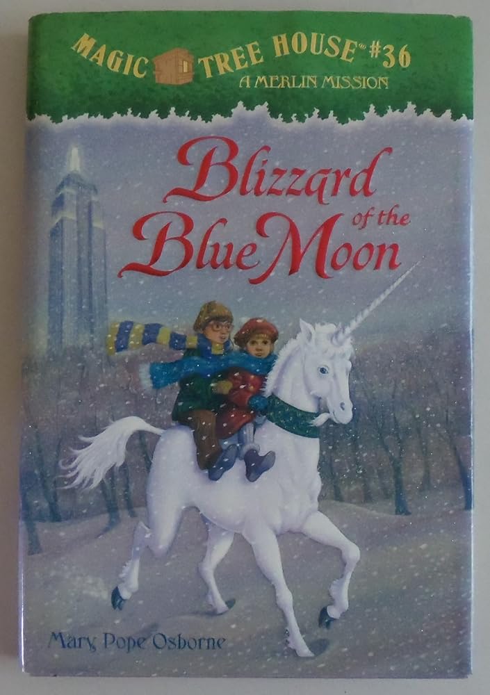 Blizzard of the Blue Moon (Magic Tree House) cover image