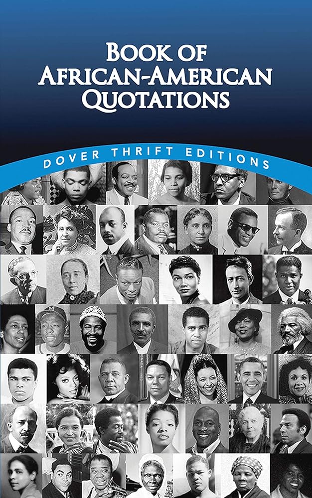 Book of African-American Quotations (Dover Thrift Editions: Black History) cover image