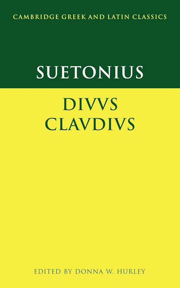 Suetonius: Diuus Claudius (Cambridge Greek and Latin Classics) cover image