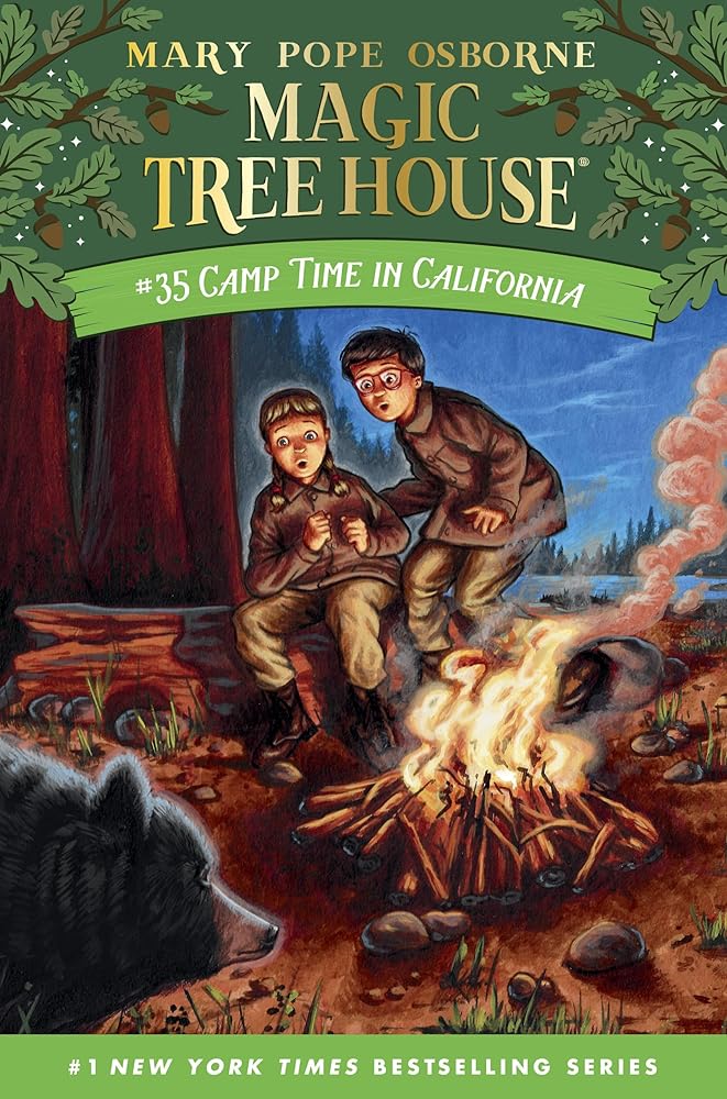 Camp Time in California (Magic Tree House) cover image