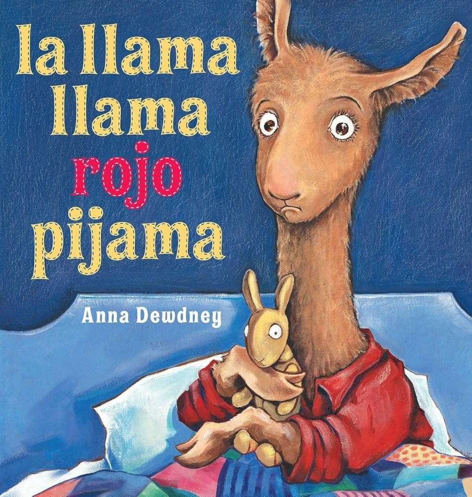 la llama llama rojo pijama (Spanish Edition) cover image
