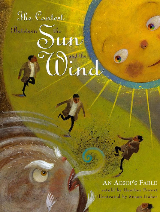 Library Book: The Contest Between the Sun and the Wind (Rise and Shine) cover image