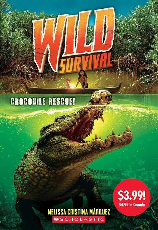 Crocodile Rescue! (Wild Survival #1) cover image