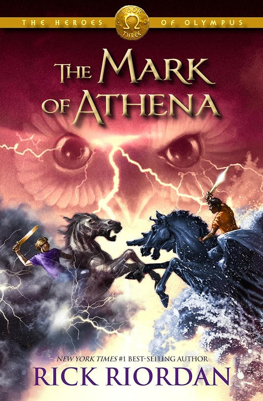 The Mark of Athena (Heroes of Olympus, Book 3) cover image