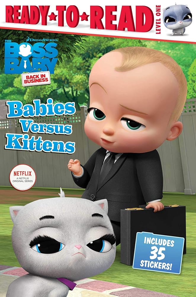 Babies Versus Kittens: Ready-to-Read Level 1 (The Boss Baby TV) cover image