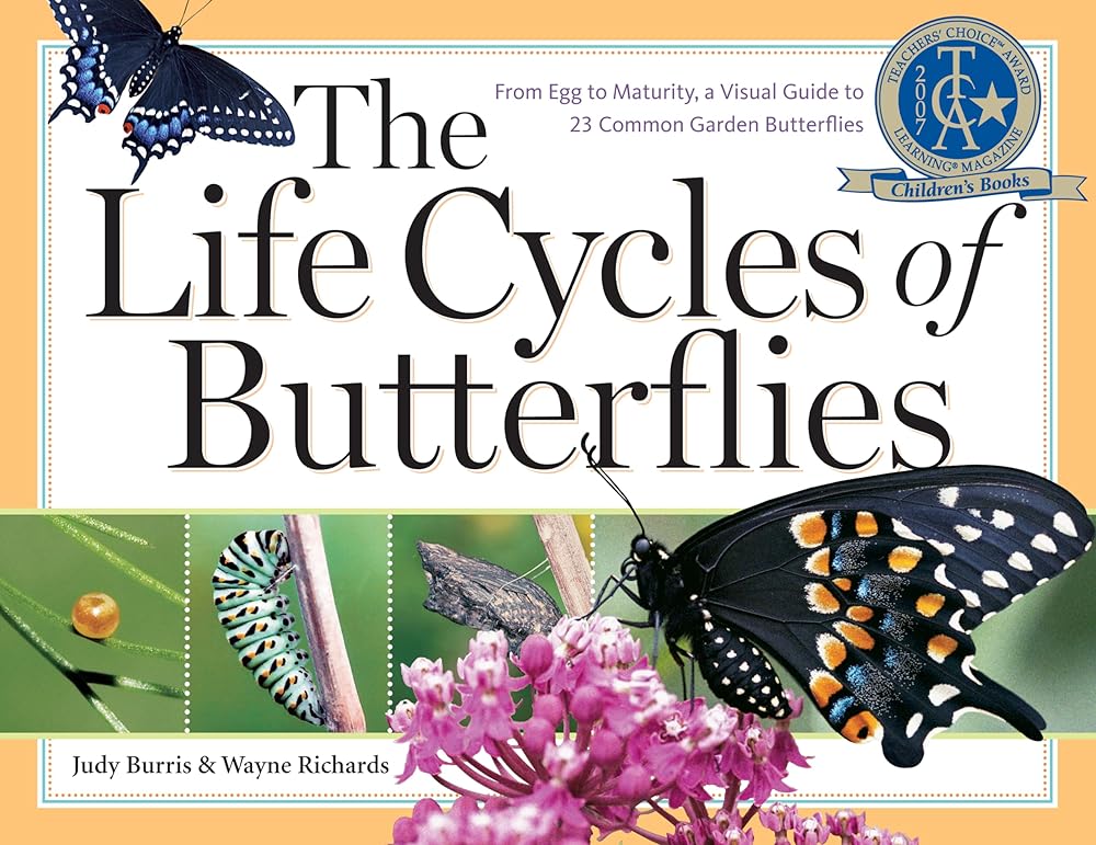 The Life Cycles of Butterflies: From Egg to Maturity, a Visual Guide to 23 Common Garden Butterflies cover image