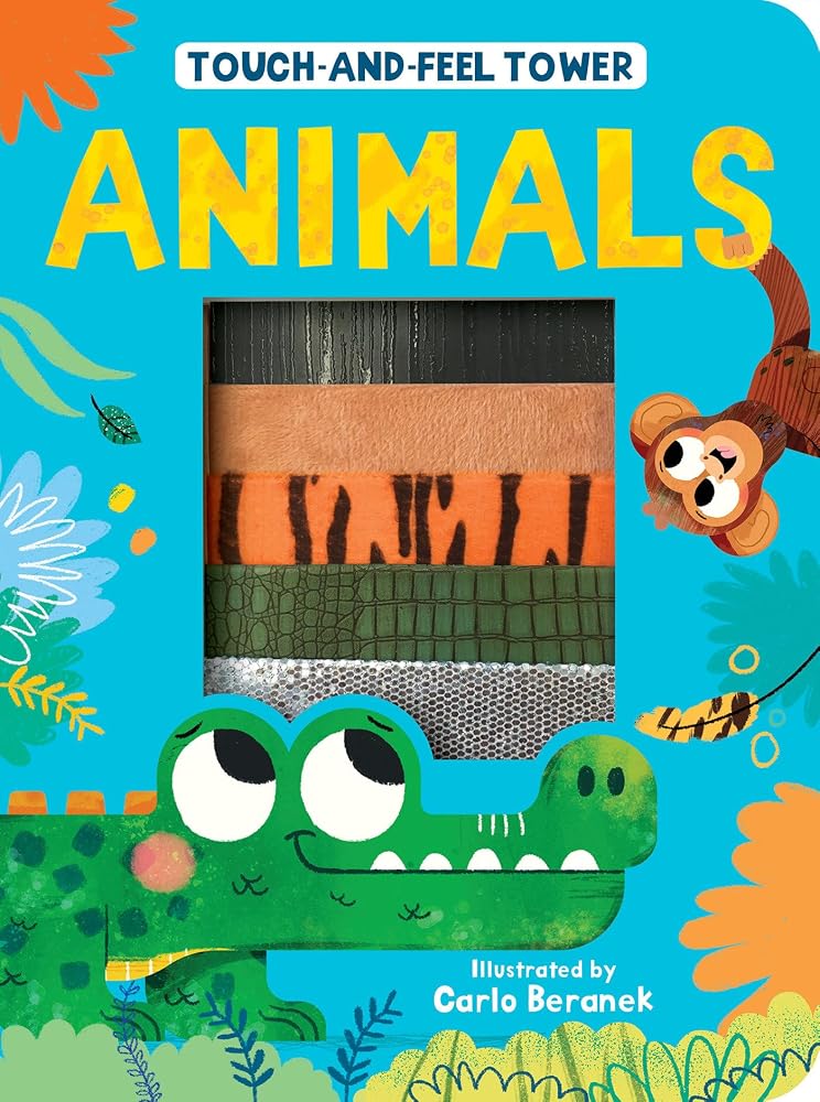 Touch-and-Feel Tower Animals cover image