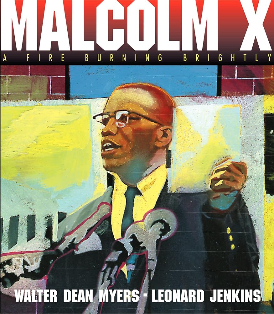 Malcolm X: A Fire Burning Brightly cover image