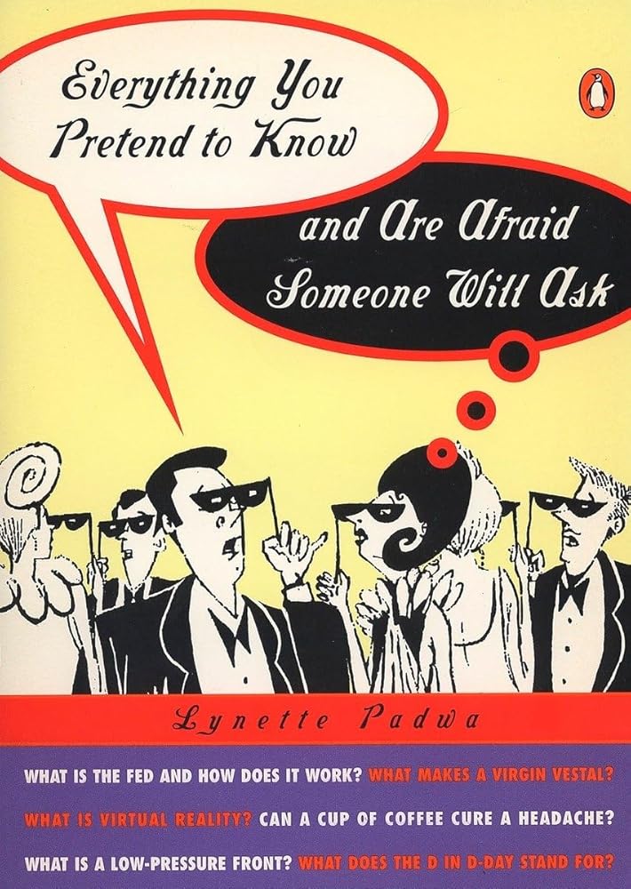 Everything You Pretend to Know and Are Afraid Someone Will Ask cover image
