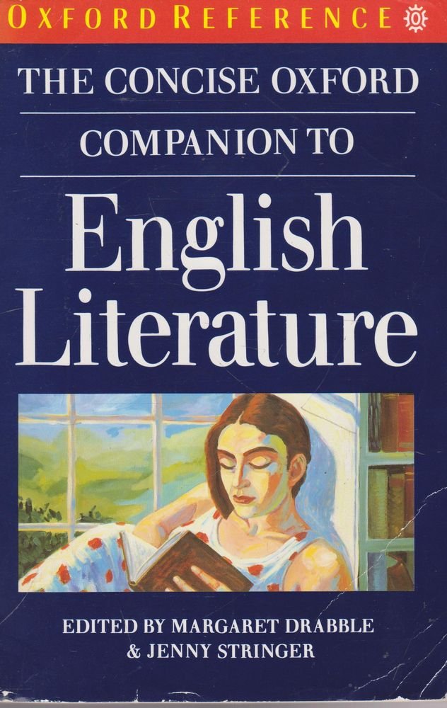 The Concise Oxford Companion to English Literature (Oxford Paperback Reference) cover image