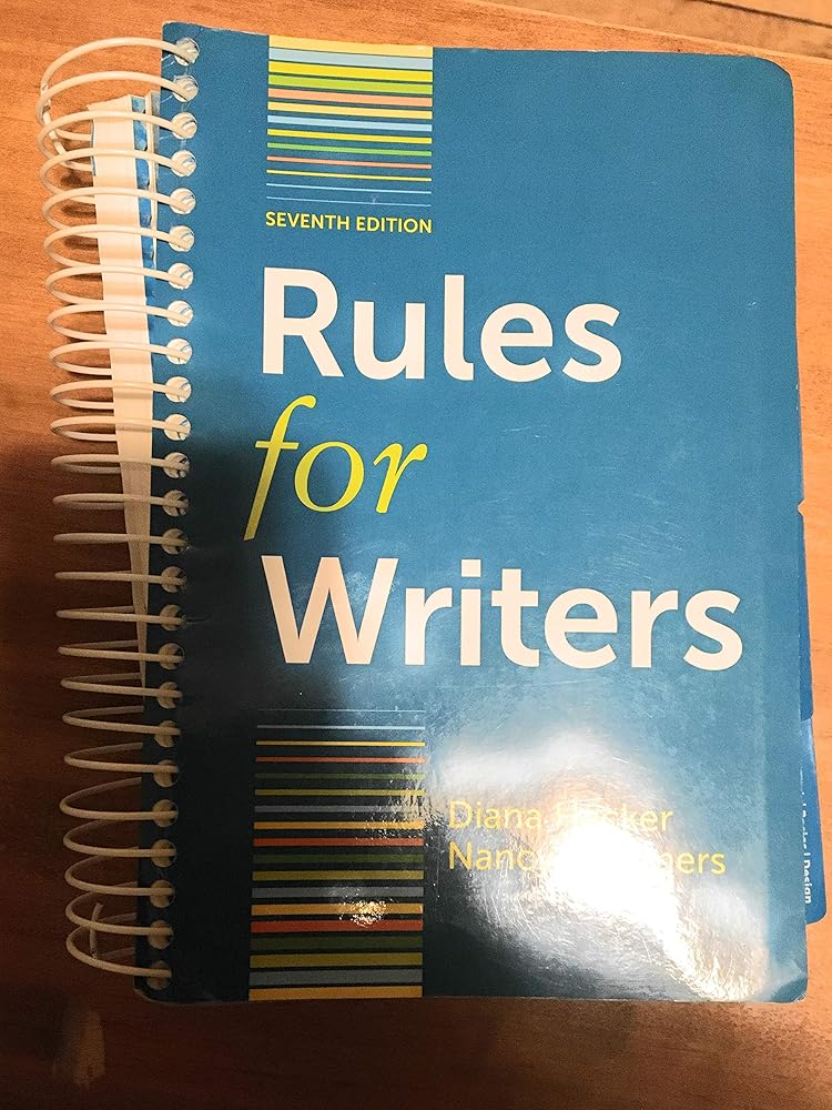 Rules for Writers with Writing about Literature (Tabbed Version) cover image