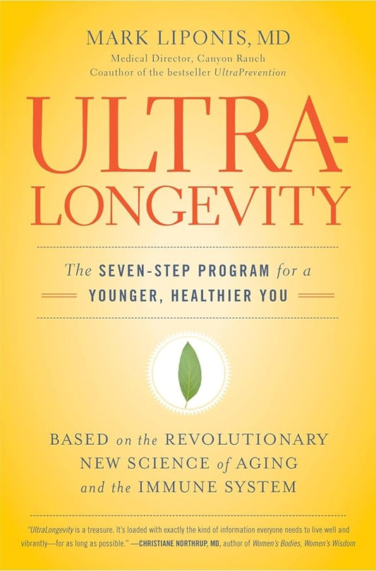 UltraLongevity: The Seven-Step Program for a Younger, Healthier You cover image