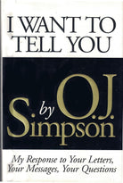 I Want to Tell You: My Response to Your Letters, Your Messages, Your Questions cover image