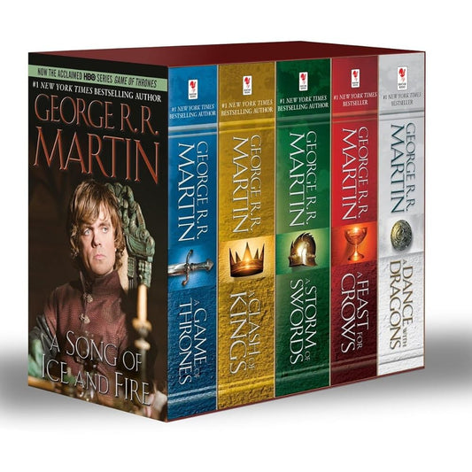 George R. R. Martin's A Game of Thrones 5-Book Boxed Set (Song of Ice and Fire Series) (A Song of Ice and Fire) cover image