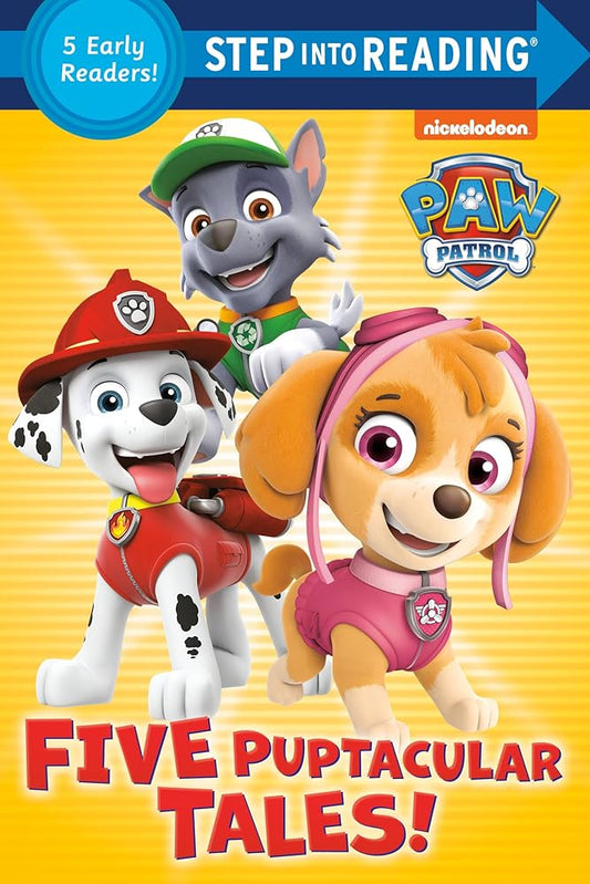 Five Puptacular Tales! (PAW Patrol) (Step into Reading) cover image