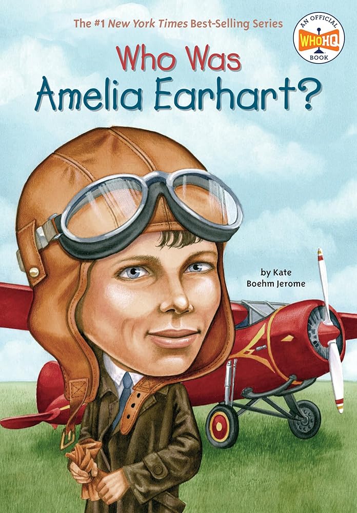 Who Was Amelia Earhart? cover image