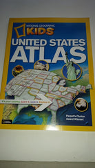 National Geographic Kids United States Atlas Paperback cover image