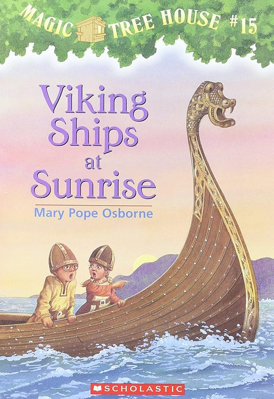 Viking Ships at Sunrise (Magic Tree House) cover image