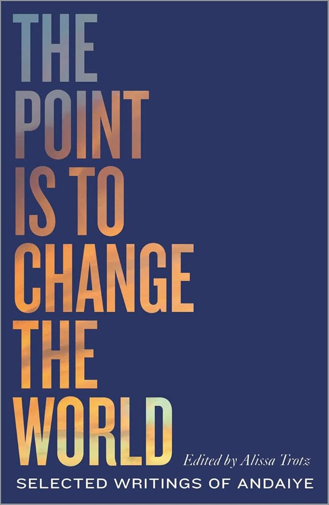 The Point is to Change the World: Selected Writings of Andaiye (Black Critique) cover image