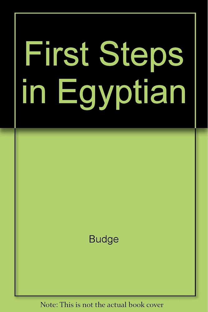First Steps in Egyptian cover image