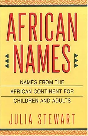 African Names: Names from the African Continent for Children and Adults cover image