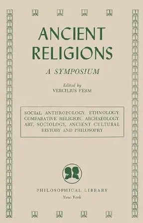 Ancient Religions: A Symposium cover image