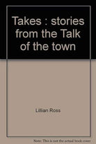 Takes: Stories from the Talk of the town cover image