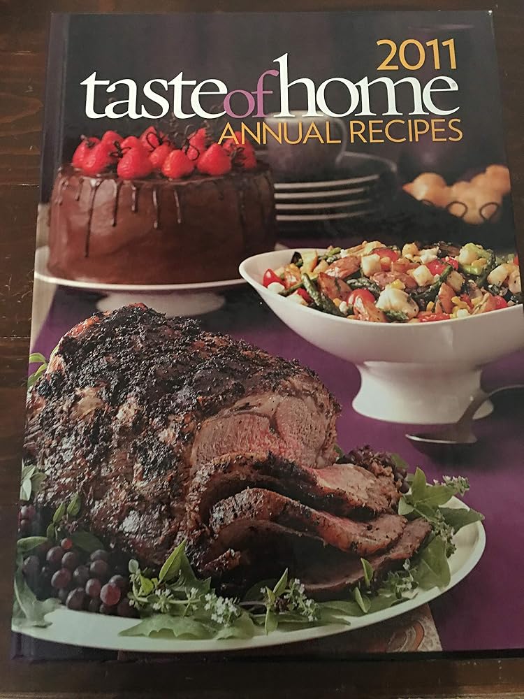 2011 Taste of Home Annual Recipes Cookbook cover image