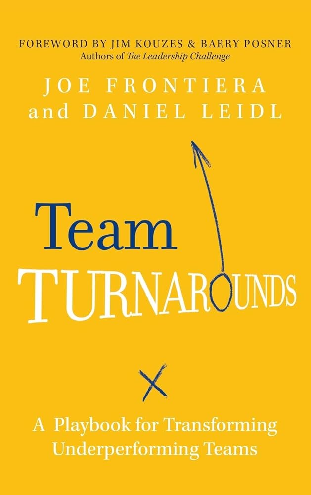 Team Turnarounds: A Playbook for Transforming Underperforming Teams cover image