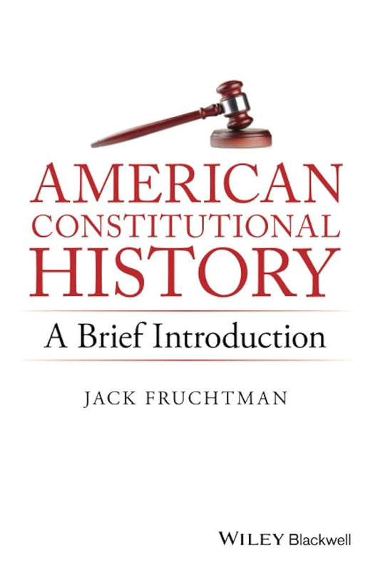 American Constitutional History: A Brief Introduction cover image