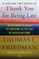 Thank You for Being Late cover image