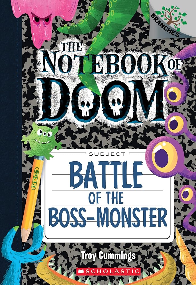 Battle of the Boss-Monster: A Branches Book (The Notebook of Doom #13) (13) cover image