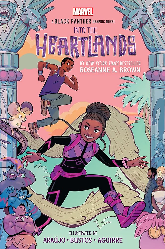 Shuri and T'Challa: Into the Heartlands (An Original Black Panther Graphic Novel) cover image