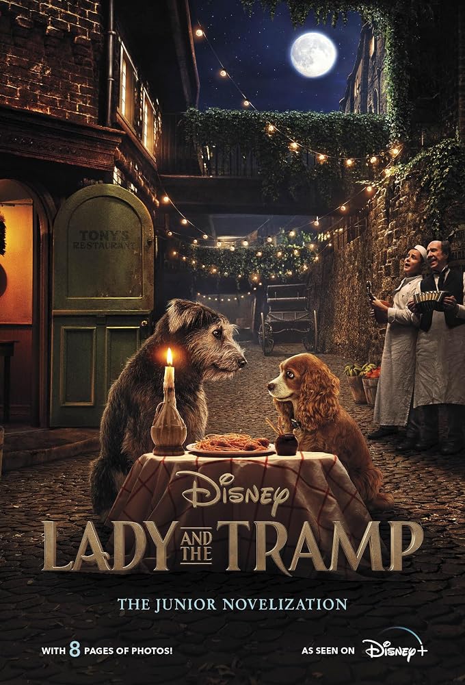 Lady and the Tramp Live Action Junior Novel cover image