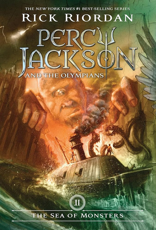 The Sea of Monsters (Percy Jackson and the Olympians, Book 2) cover image