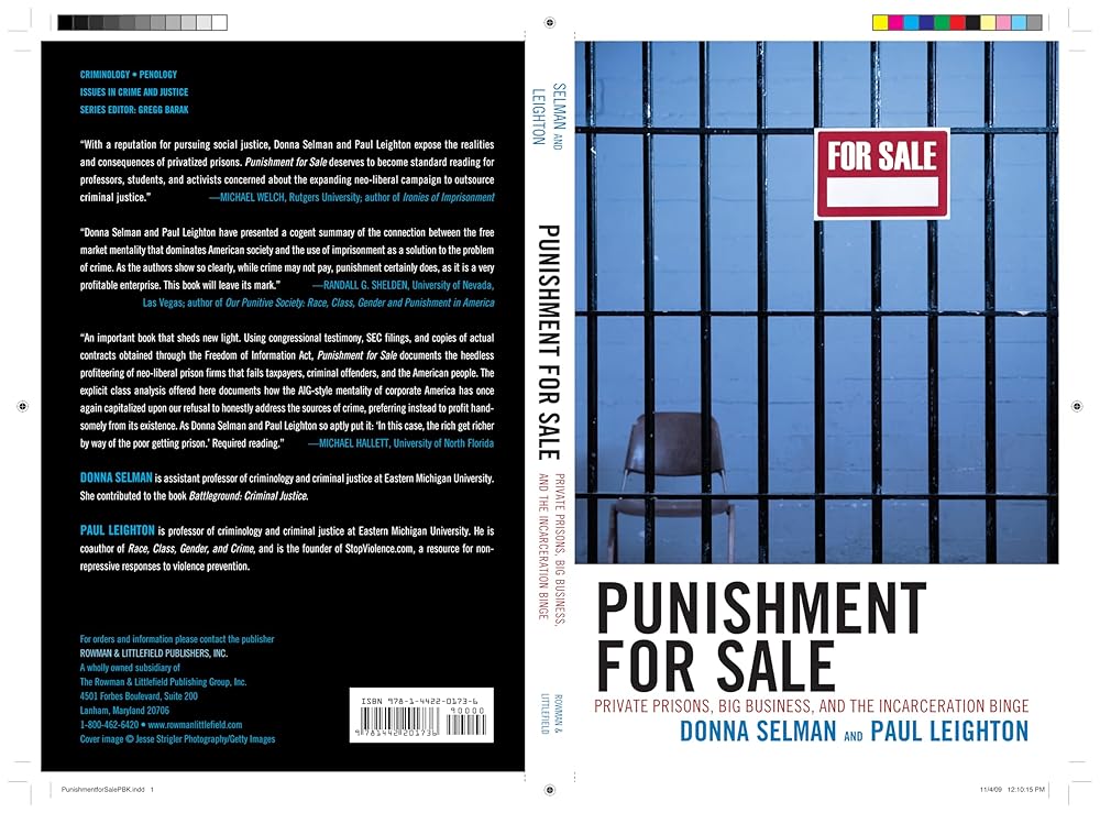 Punishment for Sale: Private Prisons, Big Business, and the Incarceration Binge (Issues in Crime and Justice) cover image