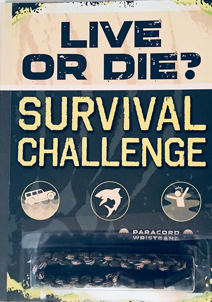 Live or Die? Survival Challenge (with Wristband) cover image