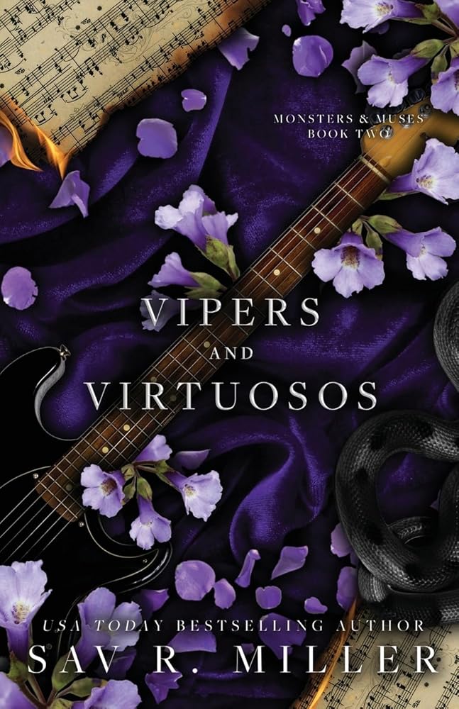Vipers and Virtuosos: A Dark Rockstar Romance (Monsters & Muses) cover image