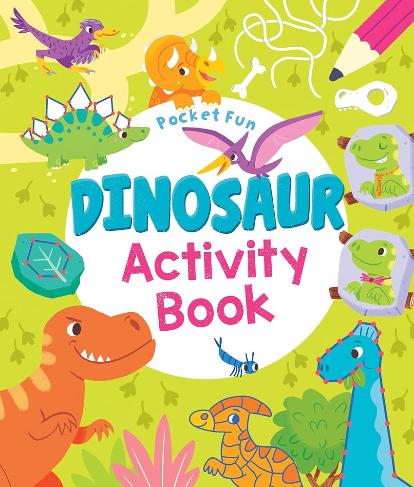 Pocket Fun: Dinosaur Activity Book (Pocket Fun, 4) cover image