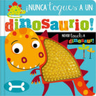 ¡Nunca Toques a un Dinosaurio! / Never Touch a Dinosaur! (Spanish and English Edition) cover image