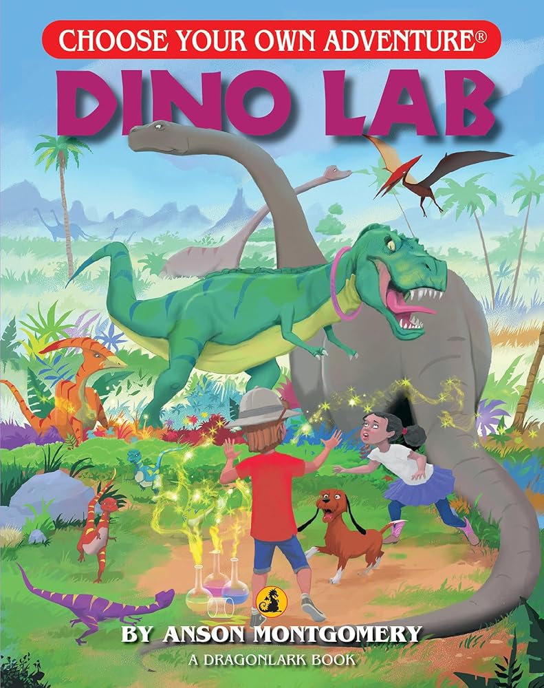 Dino Lab (Choose Your Own Adventure - Dragonlark) cover image