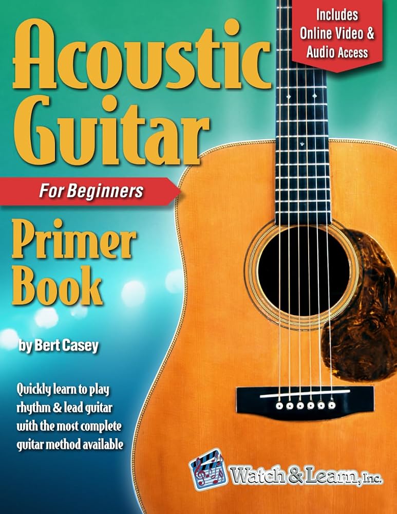 Acoustic Guitar Primer Book for Beginners: With Online Video and Audio Access cover image