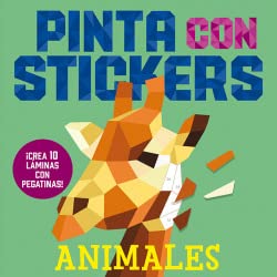 Animales (Stickers) (Pinta con stickers) cover image