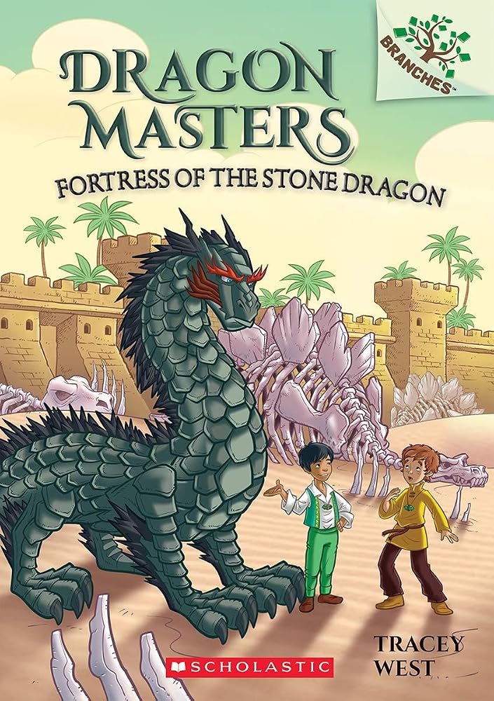 Dragon Masters #17: Fortress of the Stone Dragon(A Branches Book) cover image